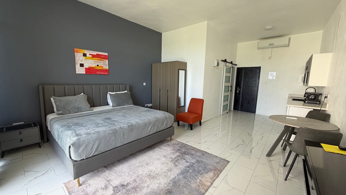 Modern suite bedroom Rodney Bay Saint Lucia, Paris Villas