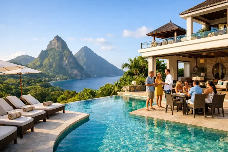 Best St Lucia Villas for Large Groups