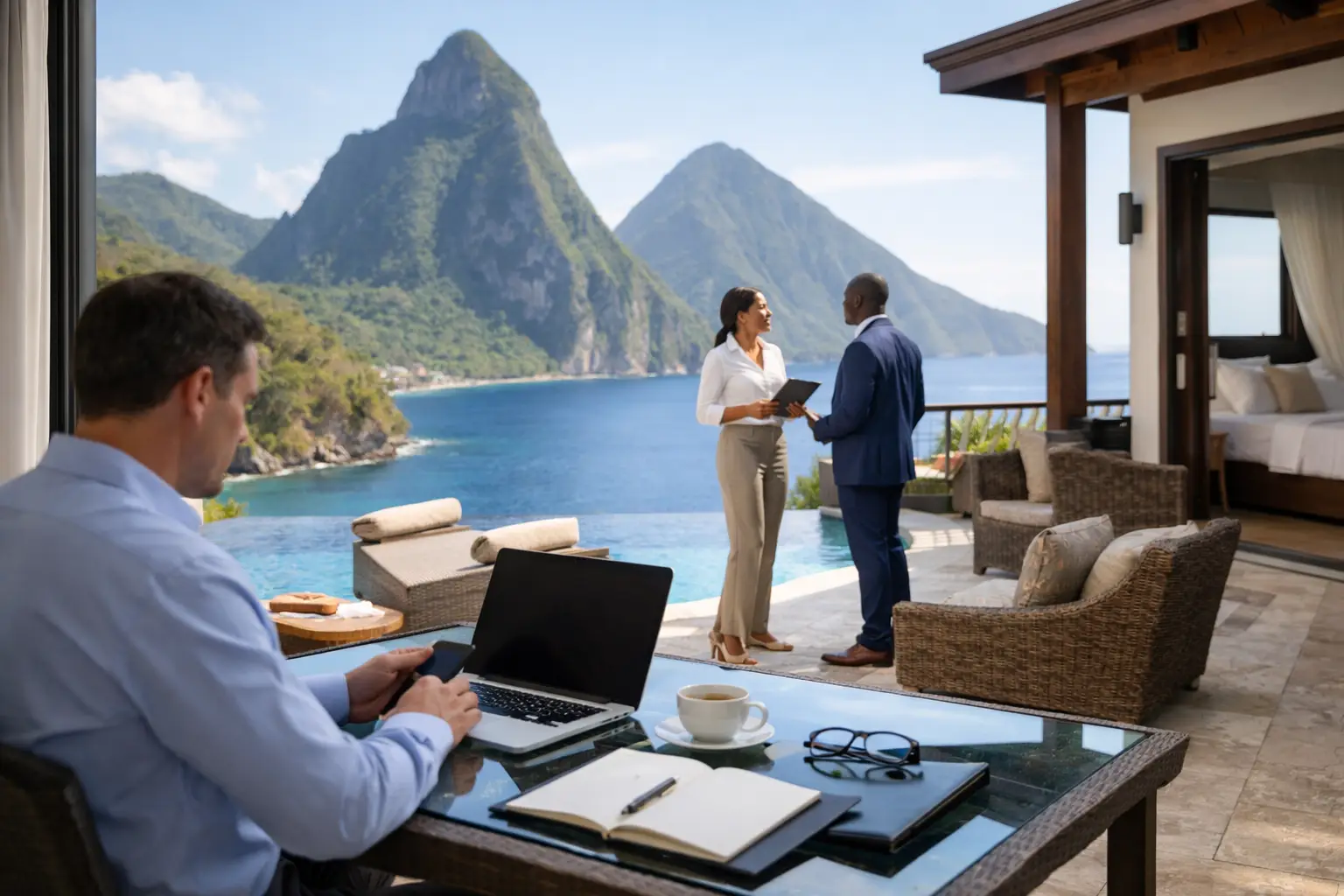 Saint Lucia Business Travel Villa Stays
