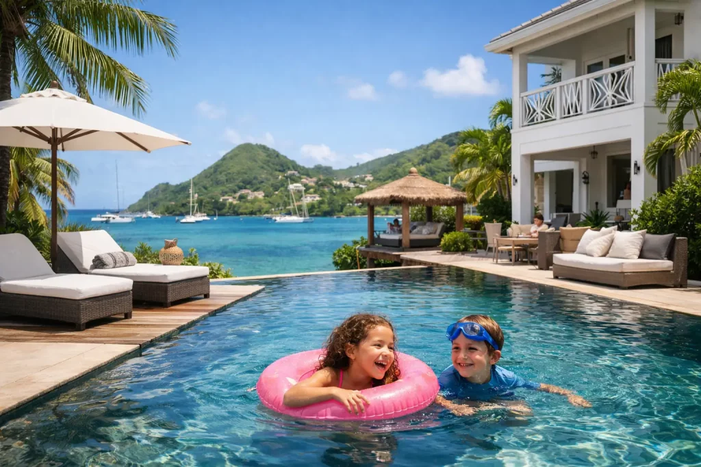 Rodney Bay Villa for Families That Feel Luxe