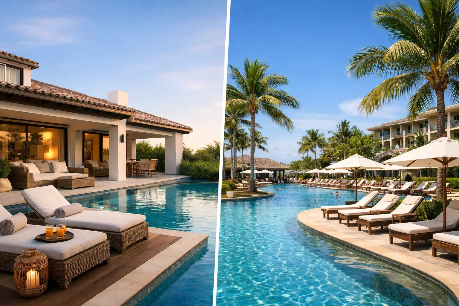 Villa Stay Versus Resort Package: Which Wins?
