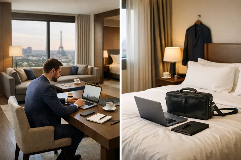 Business Suite Versus Hotel Room for Work Trips