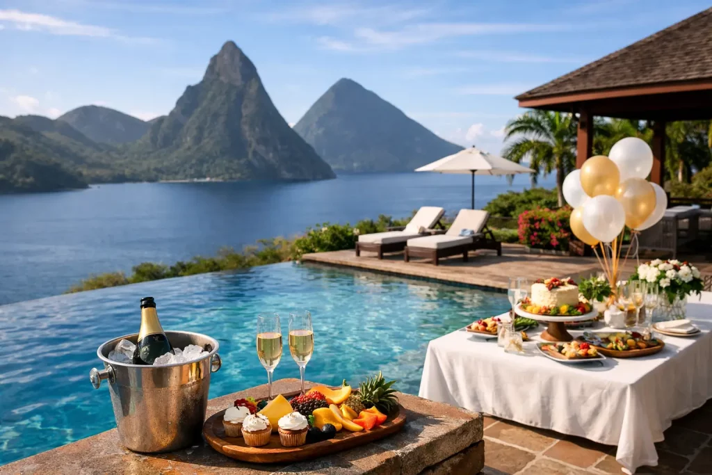 How to Plan a Villa Birthday in Saint Lucia