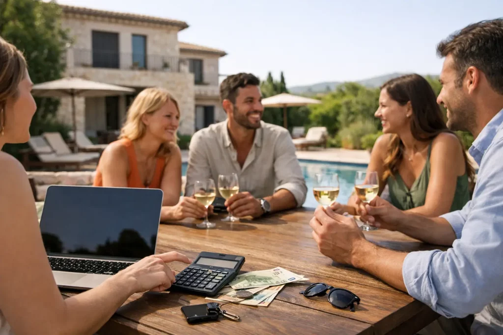 How to Split Group Villa Costs Without Drama
